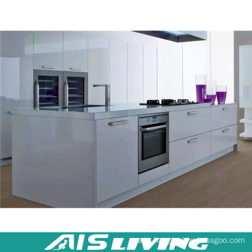 High Gloss Kitchen Cabinets with Kitchen Island (AIS-K251)